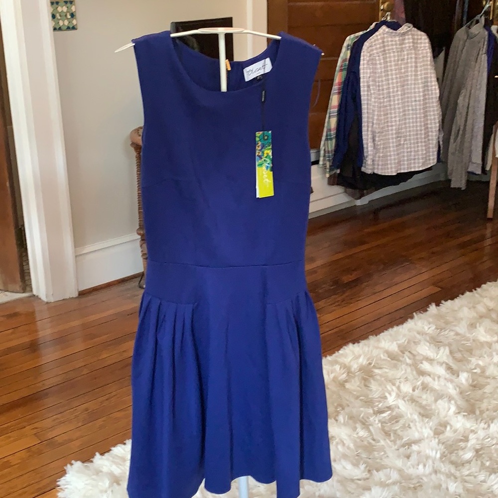 Closet London blue dress. NWT . Retail 150